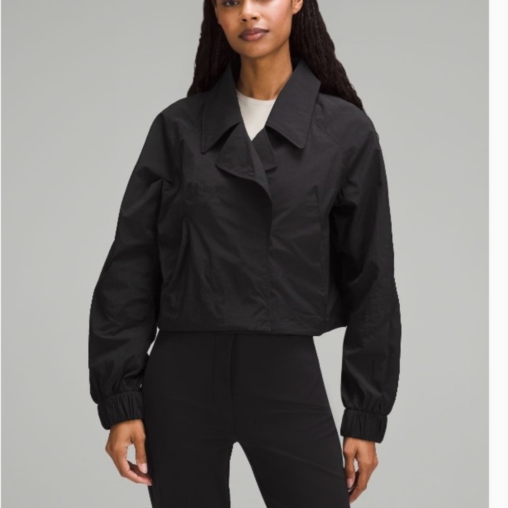 Lululemon Cropped Trench Jacket